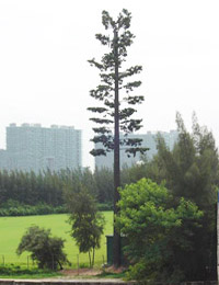 东莞防雷塔避雷塔仿树塔